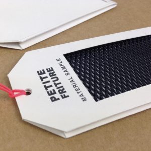 support presentation echantillon matiere Petite Friture